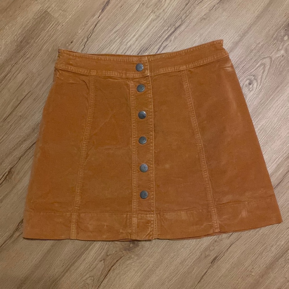 Madewell Burnt Orange Skirt Size 4